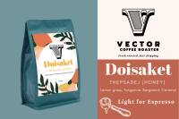 VECTOR : เมล็ดกาแฟคั่วอ่อนสำหรับชงเอสเพรสโซ่ จากดอยสะเก็ด จ.เชียงใหม่ Honey Process 250 กรัม