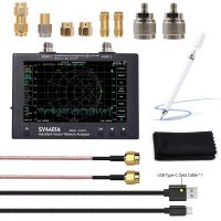 50KHz-4 4เครื่องวิเคราะห์ GHz เสาอากาศแบบไดนามิกรุ่นสากลจอแสดงผล LCD ทนทาน