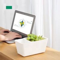 ♈✢ Lazy people eat melon seeds artifact snacks dried fruit candy shell double-layer storage box tray desktop organization living room home