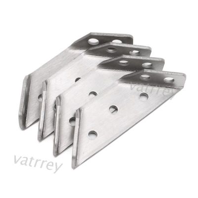 ▲ VA 4PCS Small Stainless Steel Support Right Angle Code Fixed Bracket Corner Brace