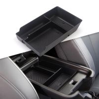 Car Box Storage Box 1 Pcs 2021+ ABS Black Car Accessories Durable For Hyundai For IONIQ 5 Front Replacement Parts