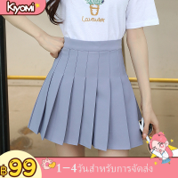 Kiyomi Korean Skirt กระโปรงพลีท กระโปรงทรงเอเกาหลี กระโปรงเทนนิส กระโปรงเทนนิส กระโปรงเทนนิสเอวสูง XS-3XLกะโปรง กระโปรงกอล์ฟผญ