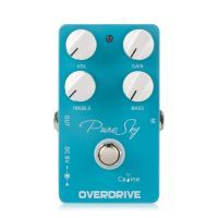 【lz】☾  Céu puro CP-12 caline od pedal de guitarra overdrive puro e limpo efeito de guitarra pedal acessórios de guitarra