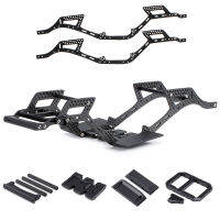 HooCrawler คาร์บอนไฟเบอร์ LCG Chassis Kit สำหรับ110 RC Crawler SCX10 II องค์ประกอบ Enduro Trail รถบรรทุก Servo บนเพลา Mount