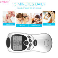 Cammuo 2 Electrode Massager Therapy Acupuncture Tens Electric Therapy Massager Body Slimming Massager