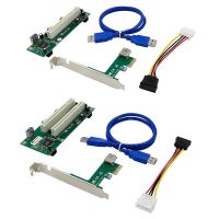 PCI-Express PCI-E To PCI Riser Bus Card High Efficiency Adapter Converter Expansion Card for Desktop Computers ASM1083 Dropship Cables