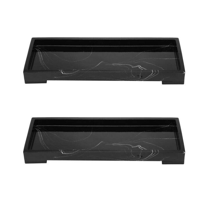 2x-vanity-tray-black-bathroom-vanity-countertops-toilet-tank-storage-tray-home-marble-stone-vanity-tray-organizer-tray