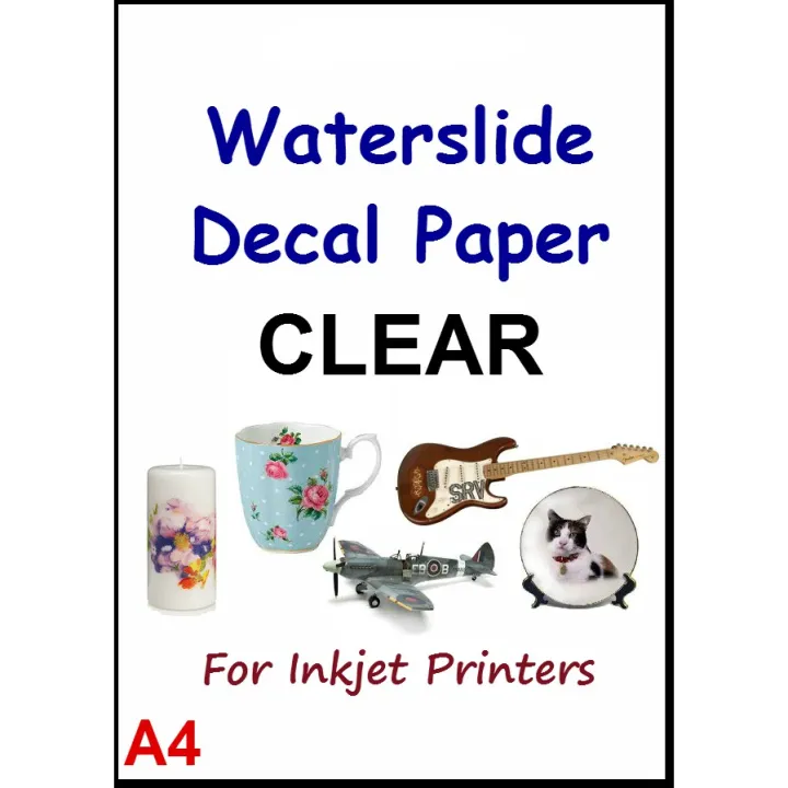 Water Slide Decal Transfer Paper 5pcs Lazada PH