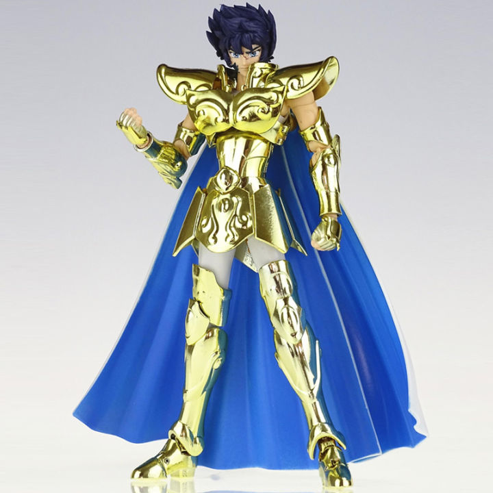 cs-รุ่น-saint-seiya-ตำนานผ้า-ex-leolion-aiolia-24k-พร้อม-phoenix-ikki-head-gold-zodiac-knights-action-figure