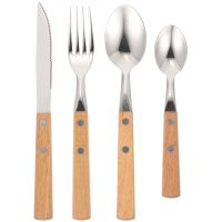 Cutlery Spoon Set Tableware Stainless Steel Dinnerware Utensils Lunch Box Camping Flatware Fork Appliance Travel Flatware Sets