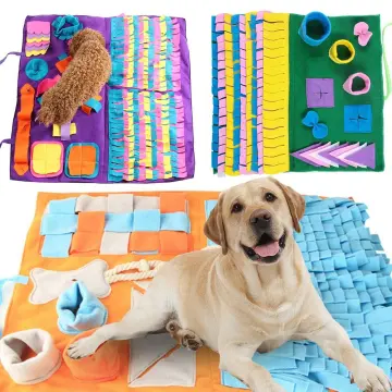 Pet Dog Snuffle Mat Pet Sniffing Training Blanket Detachable