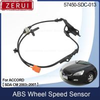 ZR สำหรับล้อ ABS ซ้ายขวาเซ็นเซอร์ความเร็วสำหรับ HONDA ACCORD SDA CM4 CM5 2003 ~ 2007เซ็นเซอร์ ABS 57450-SDC-013