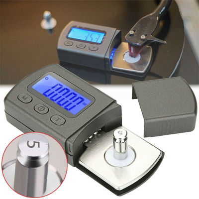 Digital Calibration Weight Professional Accurate Vinyl Record Balance Gauge Stylus Force Scale LCD Turntable Portable