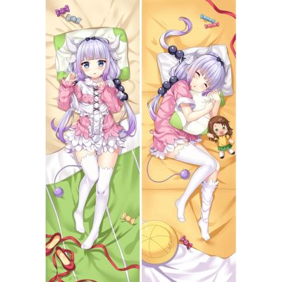 ปลอกหมอน ลายอนิเมะ Miss Kobayashis Dragon Maid Dakimakura น่ารัก ขนาด 60x180 ซม.