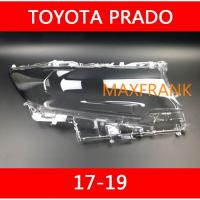 FOR Toyota  Prado (17-19) 17 18 19 HEADLAMP COVER HEADLIGHT COVER LENS HEAD LAMP COVER ฝาครอบไฟหน้า / ฝาครอบไฟหน้าตรงรุ่น สำหรับ / ฝาครอบไฟหน้าสําหรับ / ฝาครอบเลนส์ไฟหน้า รถยนต์สําหรับ / เลนส์ไฟหน้า