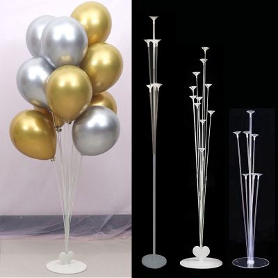 7/11 Tubes Air Balls Stand Stick Baloon Stand Holder Wedding Decoration Metallic Balloons Adult Birthday Balloons Party Supplies Balloons