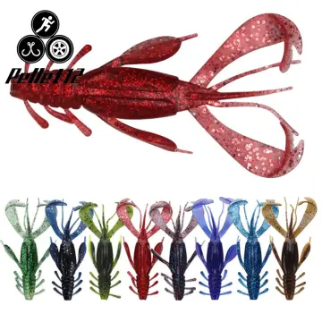 4pcs Artificial Soft Plastic Crawfish for Freshwater / Saltwater