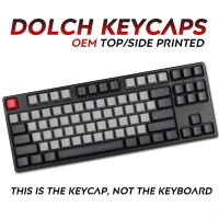 【❖New Hot❖】 biyangbiao 108คีย์กุญแจหมวกสีดำเทาผสม Dolch Pbt แบบหนา Oem Profile สำหรับ Cherry Mx SWITCH คีย์บอร์ดคีย์แคป Add Key