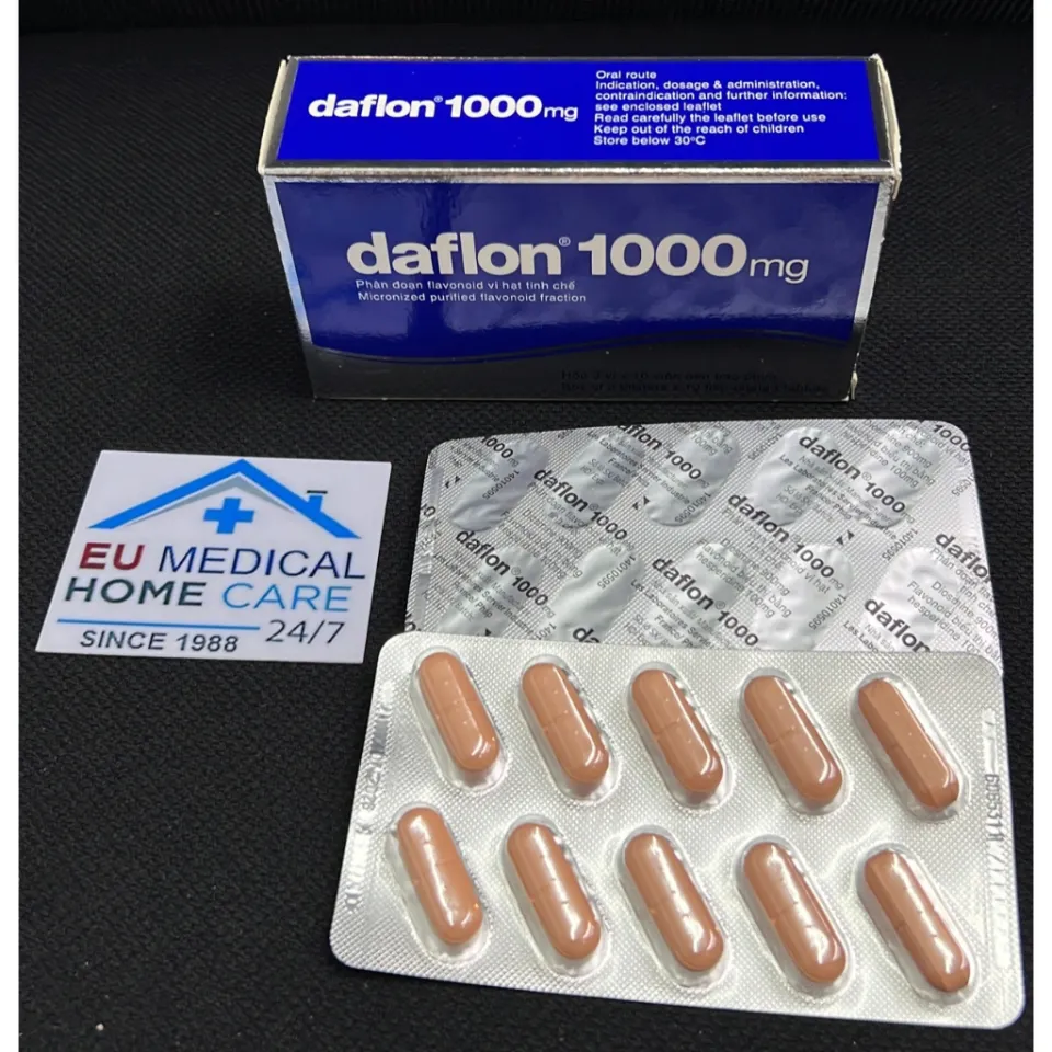 Daflon 1000mg Tablet 30s