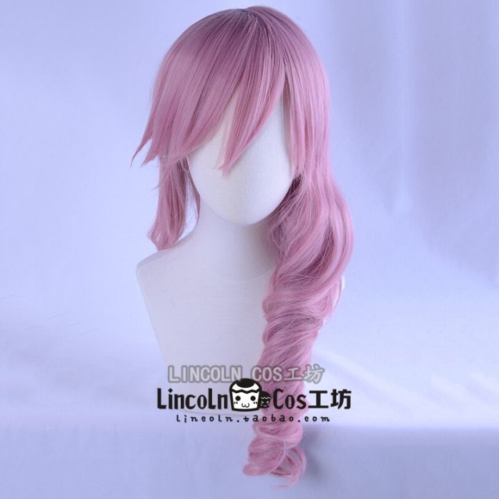 lightning-final-fantasy-ff13-mixed-pink-curly-long-heat-resistant-hair-cosplay-costume-wig-free-wig-cap