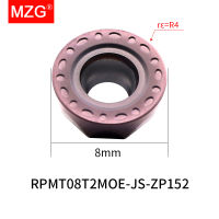 MZG 10PC RPMT 1204 10T3 08T2 ZP152 ZP201 CNC Lathe Machine Tool Holder Milling Cutter Round Nose Carbide Inserts