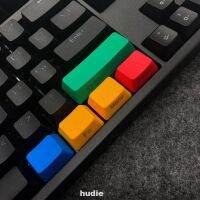 10pcs Replacement Thick Durable Mechanical Keyboard Dyesub Keycap Set