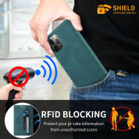 Newhot หรูหราหนัง RFID ปิดกั้นสำหรับ 14 Pro Max 2022พลิกกรณีกระเป๋าสตางค์หนังสือเชลล์ 14บวกกรณี 14 5กรัมศัพท์ปกจัดส่งฟรี