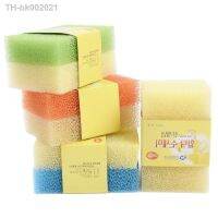 ❍✿ 10pcs Simulation Loofah Scouring Pad Kitchen Dishwashing Sponge Cleaning Pad Sponge Cloth (Random Color)