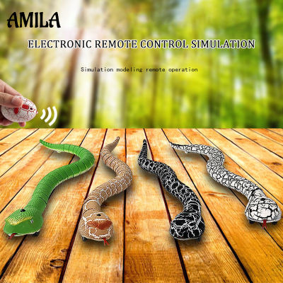 AMILA งูบังคับรีโมท หุ่นยนต์งูบังคับวิทยุ งูบังคับ งูของเล่น ของเล่นงูบังคบ ของเล่นควบคุมระยะไกล ของเล่นเด็ก