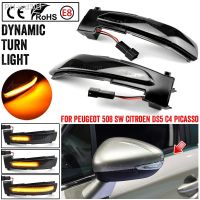 LED Dynamic Turn Signal Light For Peugeot 508 SW Flashing Indicator Sequential Blinker Lamp For Citroen DS5 C4 Grand Picasso II