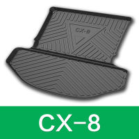 Atreus 1Set Car Cargo rear trunk mat For Mazda CX-8 2021 2020 CX8 2018 2019 Car-styling Anti-slip carpet Waterproof mat Car accessories