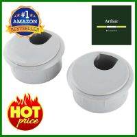 ช่องร้อยสายไฟ กลม CC-20 GRDESK GROMMET FITT CC-20 GR ROUND 2EA **ขายดีที่สุด**