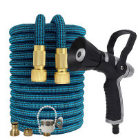 Expandable Flexible Garden Hose Set High Pressure Car Wash Magic Watering Sprayer Water Sprinkle For Garden Irrigation