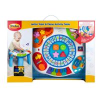 Winfun Letter Train &amp; Piano Activity Table โต๊ะของเล่น โต๊ะกิจกรรมเอนกประสงค์เพื่อการเรียนรู้ครบวงจรสำหรับลูกน้อ