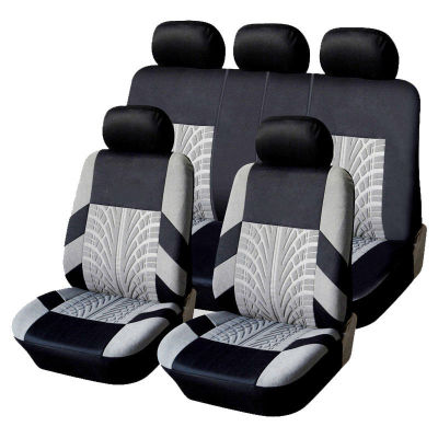 KBKMCY Embroidery Car Seat Covers for ford focus mondeo mk4 Cars Covers 5 seats Set Universal Car Seat Protector