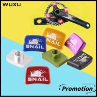 WUXU 1/4PCS ทนทาน จานเดียว จักรยานเสือหมอบ ใบจาน น็อตยึดข้อเหวี่ยง อุปกรณ์ปั่นจักรยาน สกรูล้อโซ่