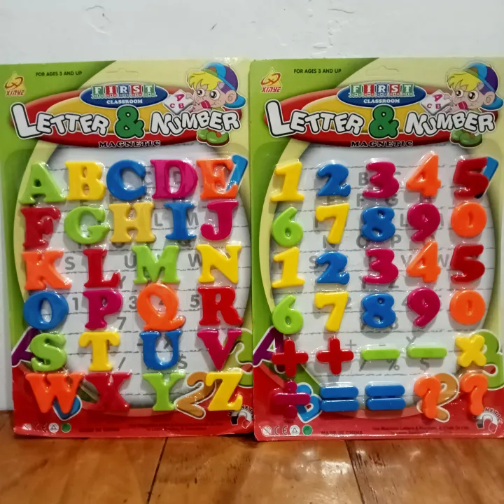 Magnetic Alphabet Letters and Numbers Educational Toys for Kids | Lazada PH