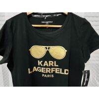 Karl Lagerfeld graphic cotton O-neck T-shirt for men