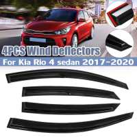 แผ่นกะบังฝนบังแดดหน้าต่างรถสำหรับ Kia Rio 4 Sedan 2017 2018 2019 2020กันแดดรถยนต์