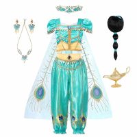 ❉❡卍 Princess Jasmine Costume Kids Aladdin Girl Jasmine Costume - Jasmine 39;s Costume - Aliexpress