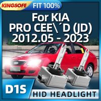 Kingsofe หลอดไฟซีนอน D1s 35W สีขาวหลอดไฟ Hid รถสำหรับ Kia Pro Cee D Jd 2012 2013 2014 2015 2016 2017 2018 2023 2023 2023