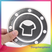 dongchengdianzi Universal Carbon Fiber รถจักรยานยนต์ Oil Gas TANK Protector แผ่นสติ๊กเกอร์รูปลอก1ชิ้น