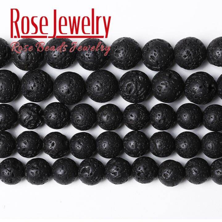 volcanic-lava-natural-stone-beads-colorful-black-round-rock-lava-loose-beads-6mm-12mm-for-diy-necklace-bracelet-jewelry-making