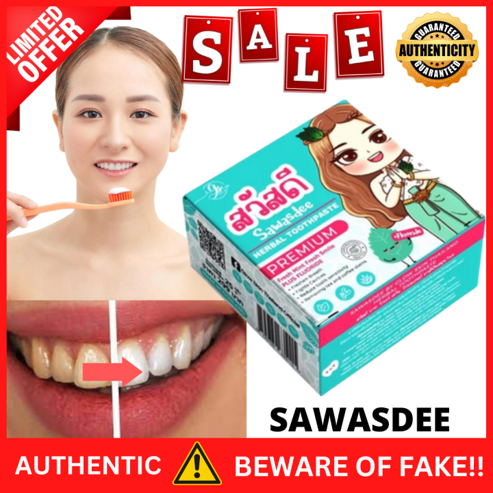 Sawasdee Herbal Whitening Toothpaste | Lazada PH