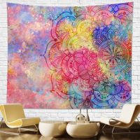 Tapestry Decor Chic Bohemia Wall Mandala Floral Background  Livingroom Decoration Hanging Cloth