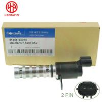 New Engine Variable Timing Solenoid Oil Control Valve 24355-03010,2435503010 For Hyundai  Kia Morning Picanto Rio 2011-2014 2015