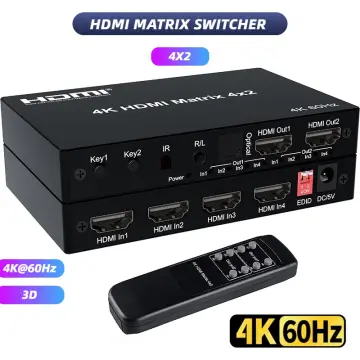 Hdmi switch discount 4k optical out