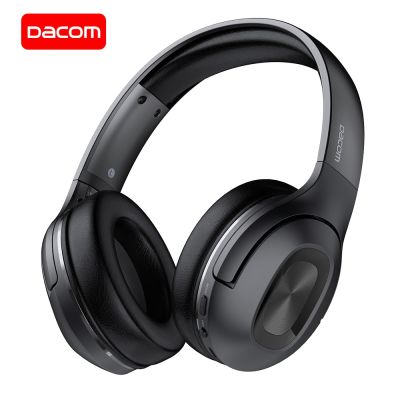 DACOM HF002 Bluetooth Headphone Over-Ear Wired/Wireless Headset Built-in Mic Bluetooth 5.0 Stereo Headsets for TV Samsung iPhone