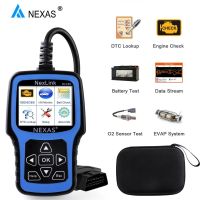 เครื่องมือวินิจฉัยสแกนเนอร์ OBD2 NL101ของ NEXAS ตรวจสอบแบตเตอรี่เครื่องยนต์รถยนต์ฟังก์ชั่น OBDII ข้อมูลสดสตรีมฟรี