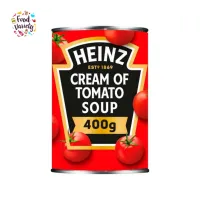 Heinz Cream of Tomato Soup 400g ไฮนซ์ ซุปครีมมะเขือเทศพร้อมบริโภค 400g